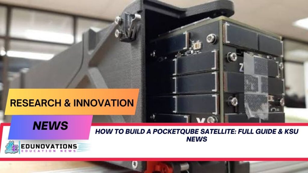how to build a pocketqube satellite