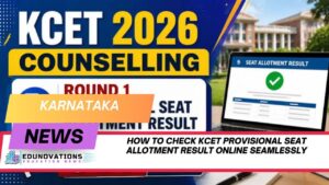 how to check kcet provisional seat allotment result online
