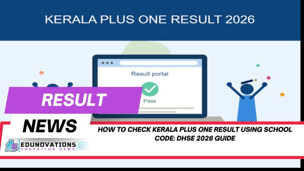 how to check kerala plus one result using school code