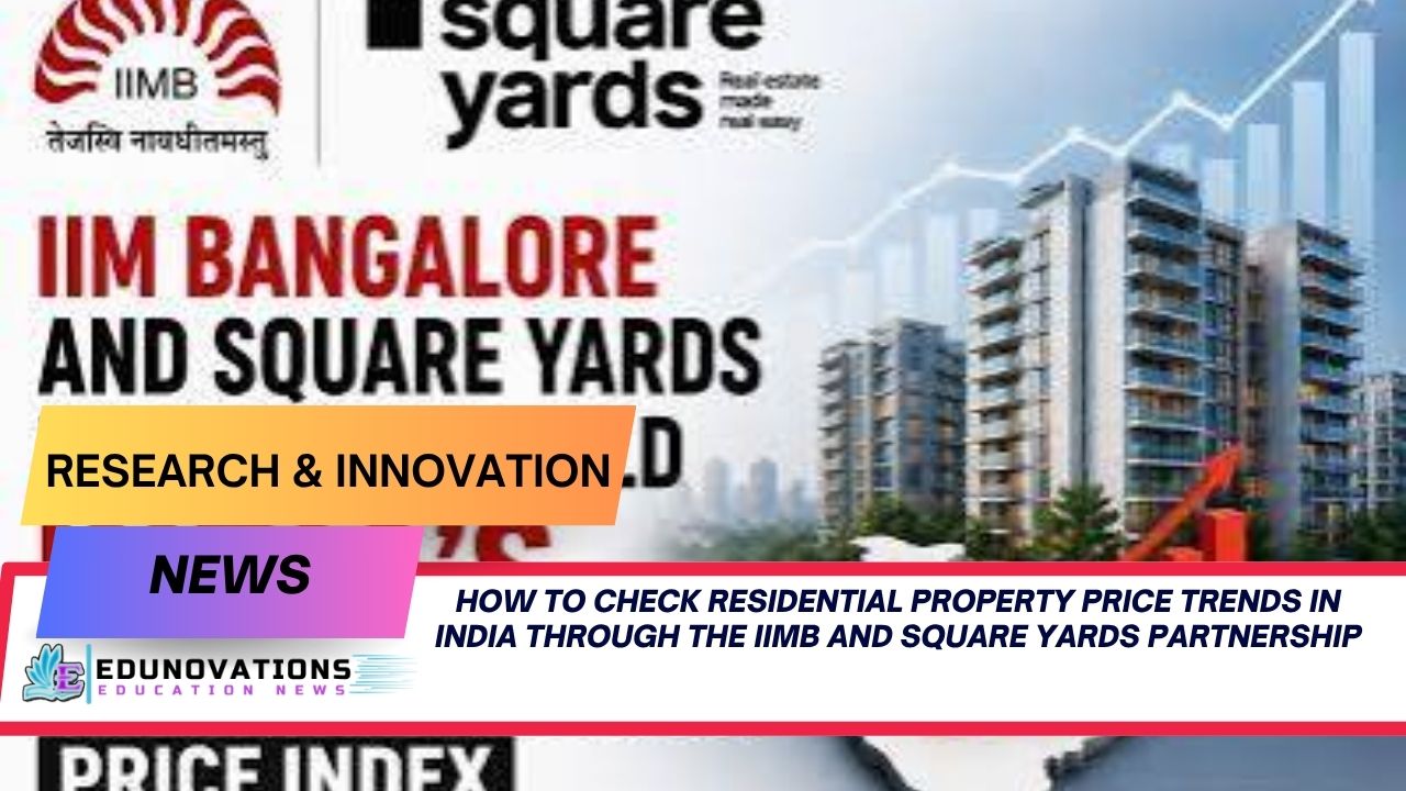 how to check residential property price trends in india