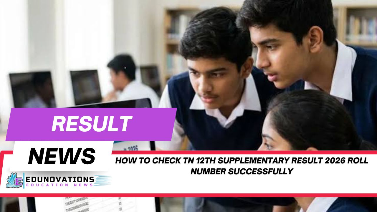 how to check tn 12th supplementary result 2026 roll number