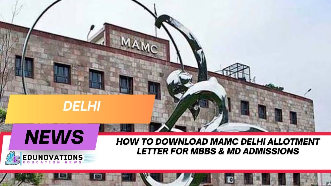how to download mamc delhi allotment letter