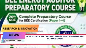 how to get a BEE certified energy audit for MSME