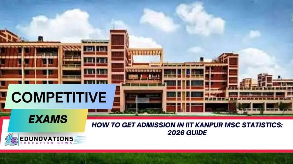 how to get admission in iit kanpur msc statistics
