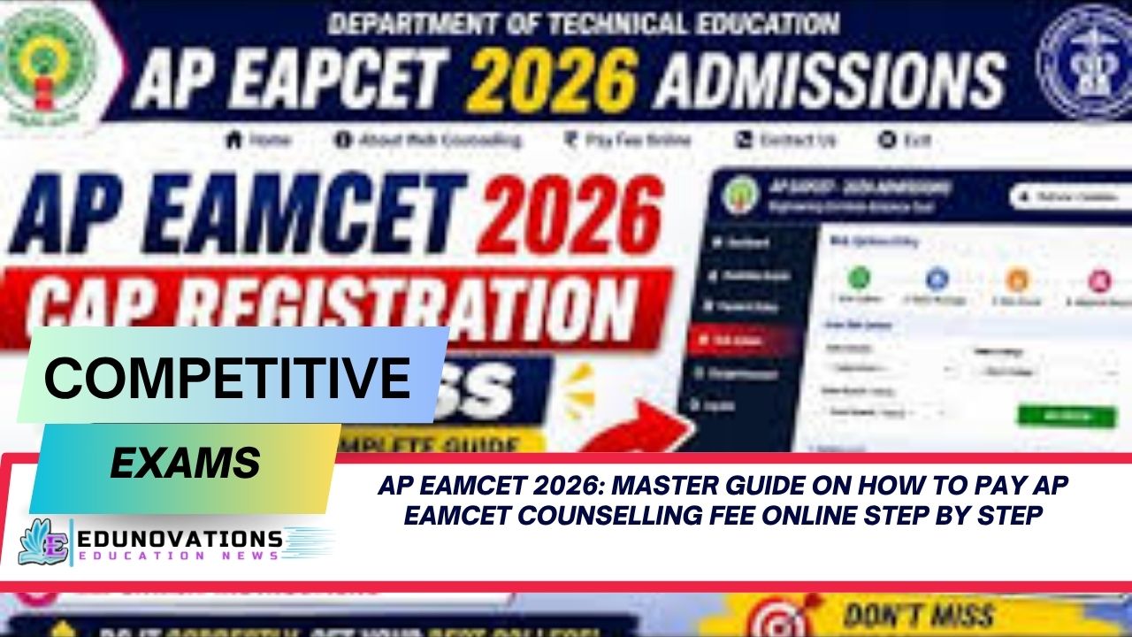 how to pay ap eamcet counselling fee online step by step