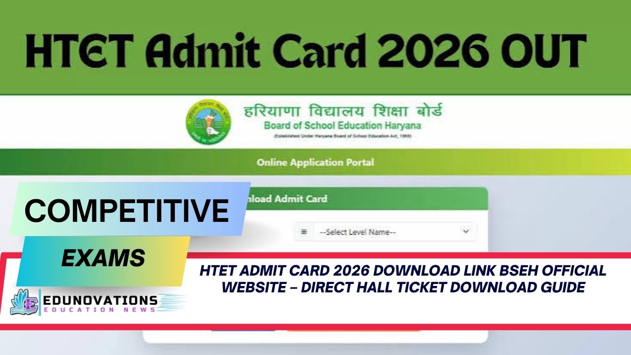 htet admit card 2026 download link bseh official website