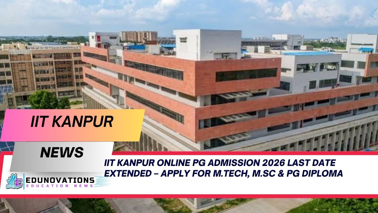 iit kanpur online pg admission 2026 last date extended