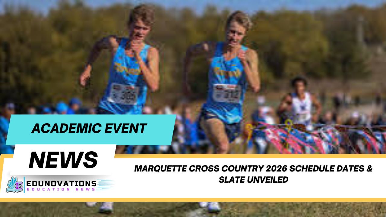 marquette cross country 2026 schedule dates