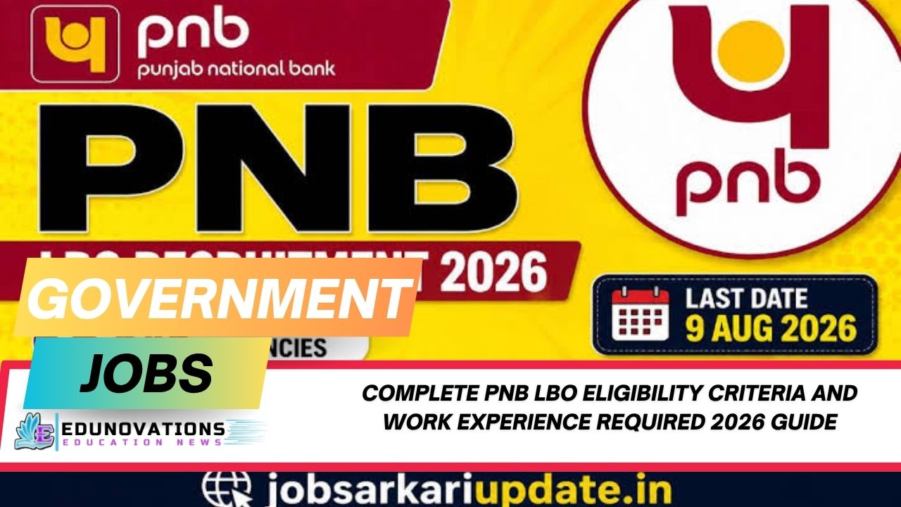pnb lbo eligibility criteria and work experience required