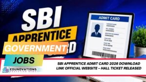 sbi apprentice admit card 2026 download link official website