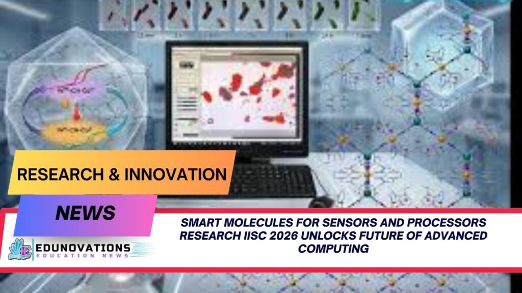 smart molecules for sensors and processors research IISc 2026