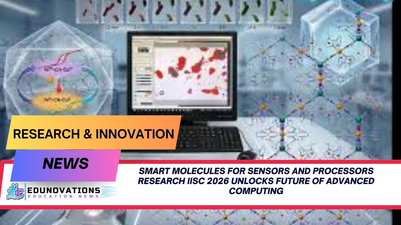smart molecules for sensors and processors research IISc 2026