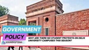why are there no student protests on delhi university campuses