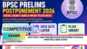 why bpsc 72nd prelims exam postponed