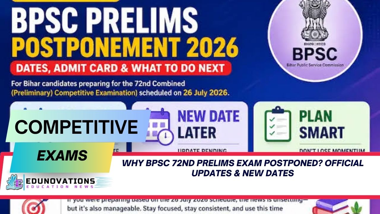 why bpsc 72nd prelims exam postponed