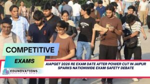 AIAPGET 2026 re exam date after power cut in Jaipur