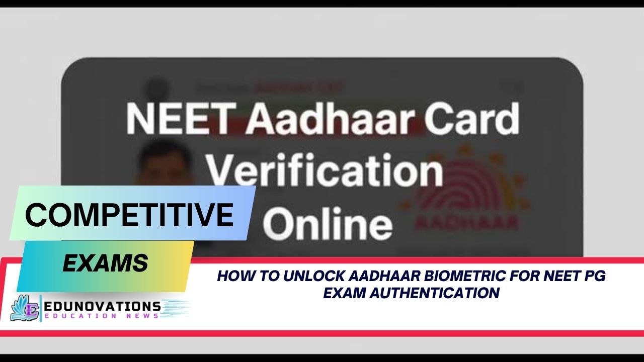 Biometric for NEET PG Exam