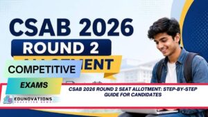 CSAB 2026 Round 2 Seat Allotment