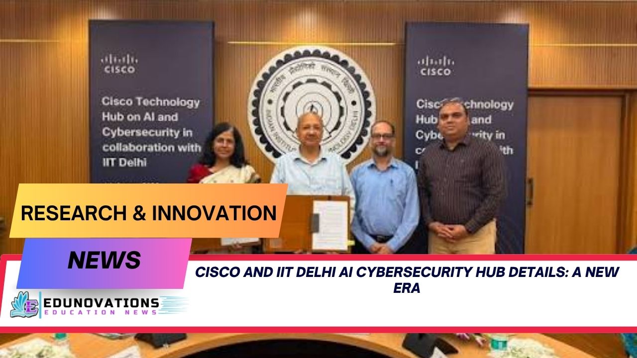 Cisco and IIT Delhi AI cybersecurity hub details