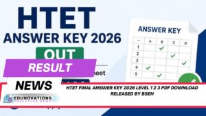 HTET final answer key 2026 level 1 2 3 pdf download