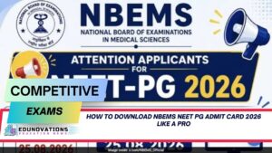 How to Download NBEMS NEET PG Admit Card