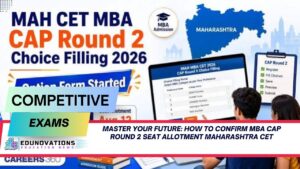 How to confirm MBA CAP round 2 seat allotment Maharashtra CET