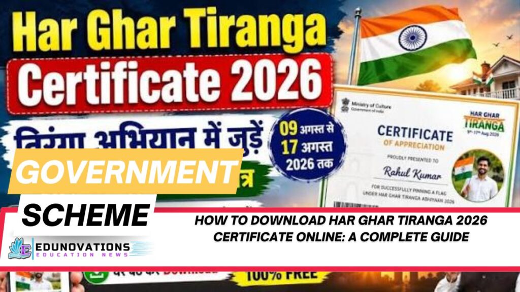 How to download Har Ghar Tiranga 2026 certificate online