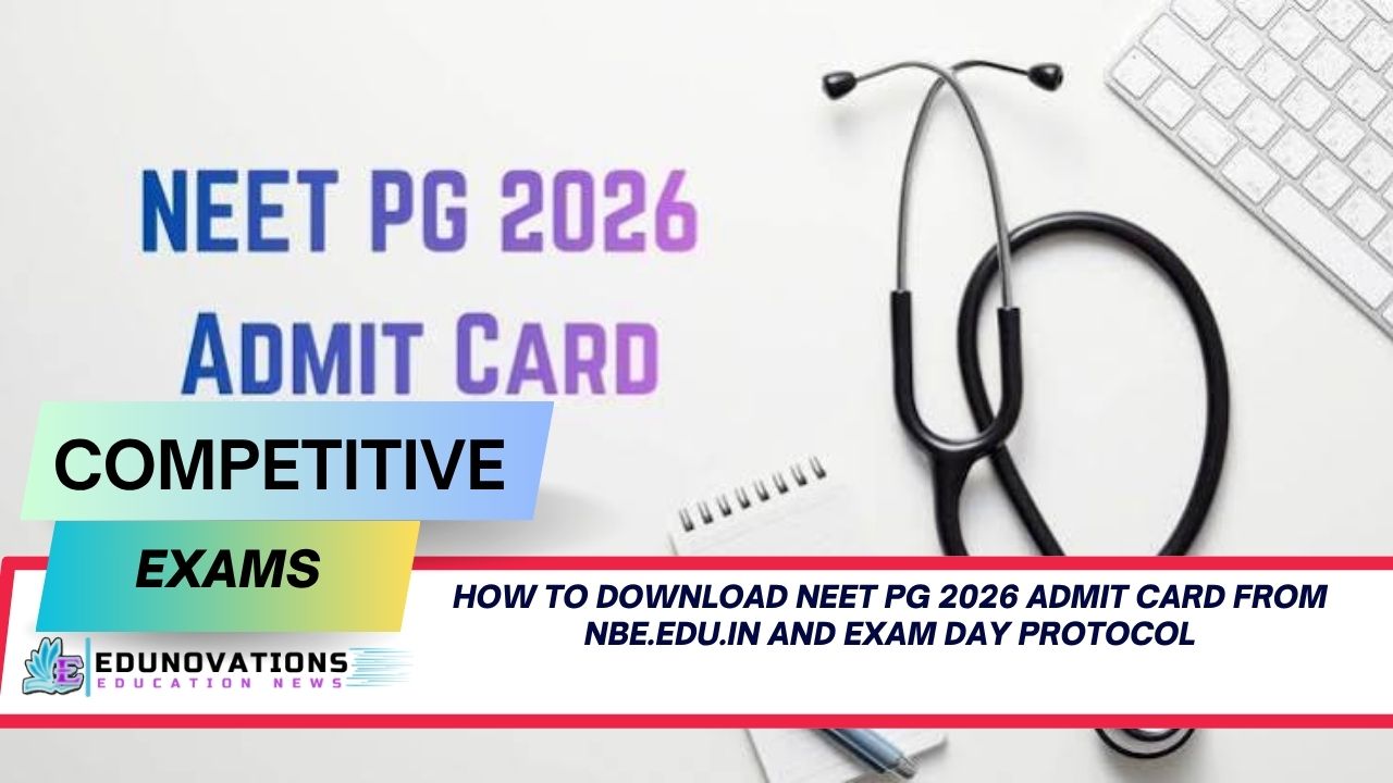 How to download NEET PG 2026 admit card from nbe.edu.in