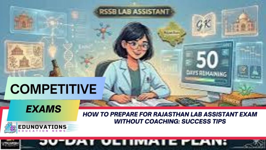 How to prepare for Rajasthan Lab Assistant exam without coaching
