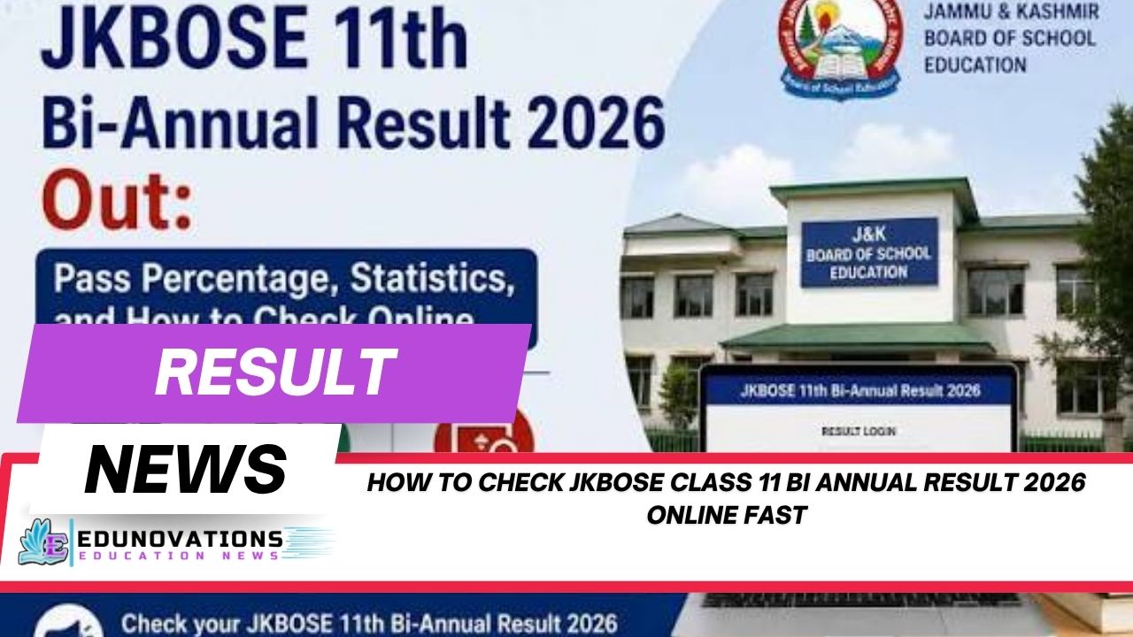 JKBOSE Class 11 Bi Annual Result 2026