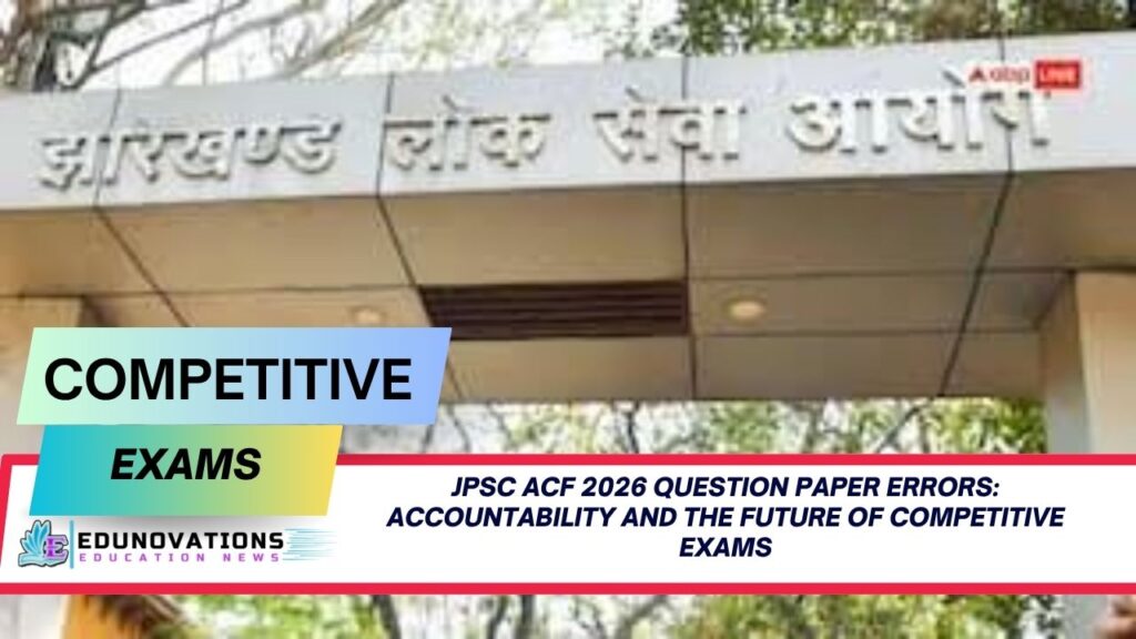 JPSC ACF 2026 Question Paper Errors