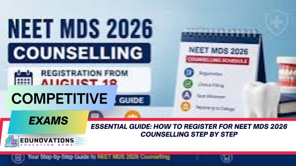 NEET MDS 2026 Counselling
