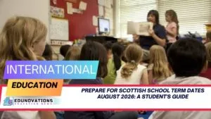 Scottish school term dates August 2026