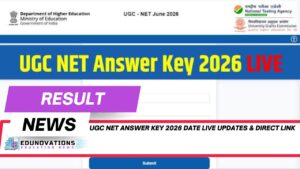 UGC NET Answer Key 2026