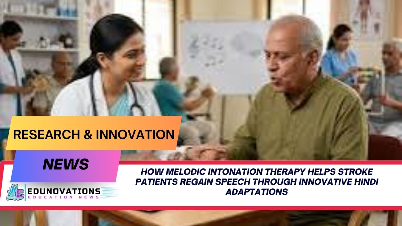 how melodic intonation therapy helps stroke patients regain speech