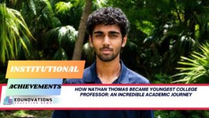 how nathan thomas became youngest college professor