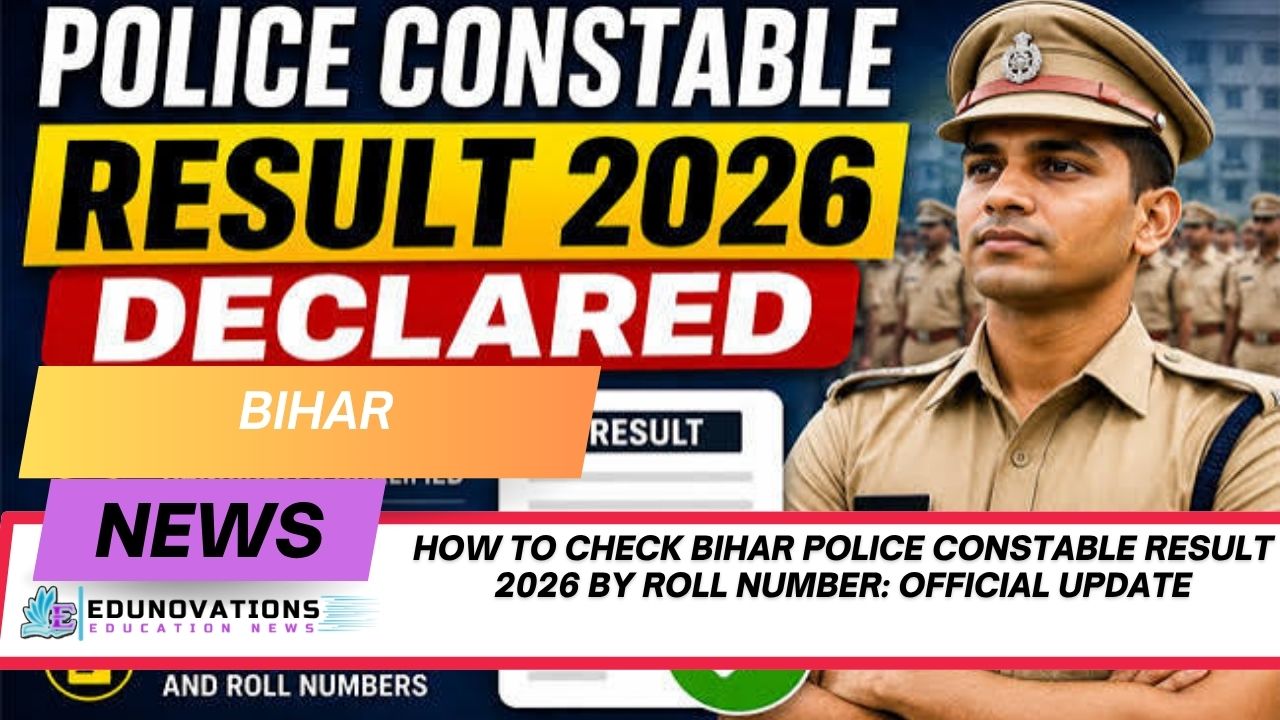 how to check Bihar Police Constable result 2026 by roll number