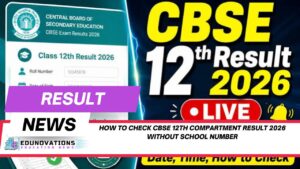 how to check cbse 12th compartment result 2026 without school number