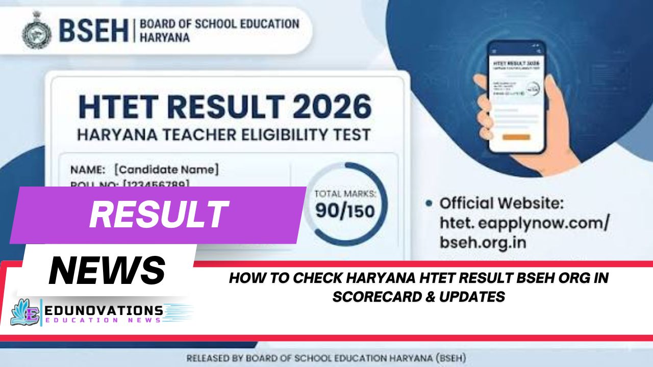 how to check haryana htet result bseh org in scorecard