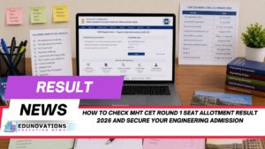 how to check mht cet round 1 seat allotment result 2026