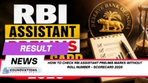 how to check rbi assistant prelims marks without roll number