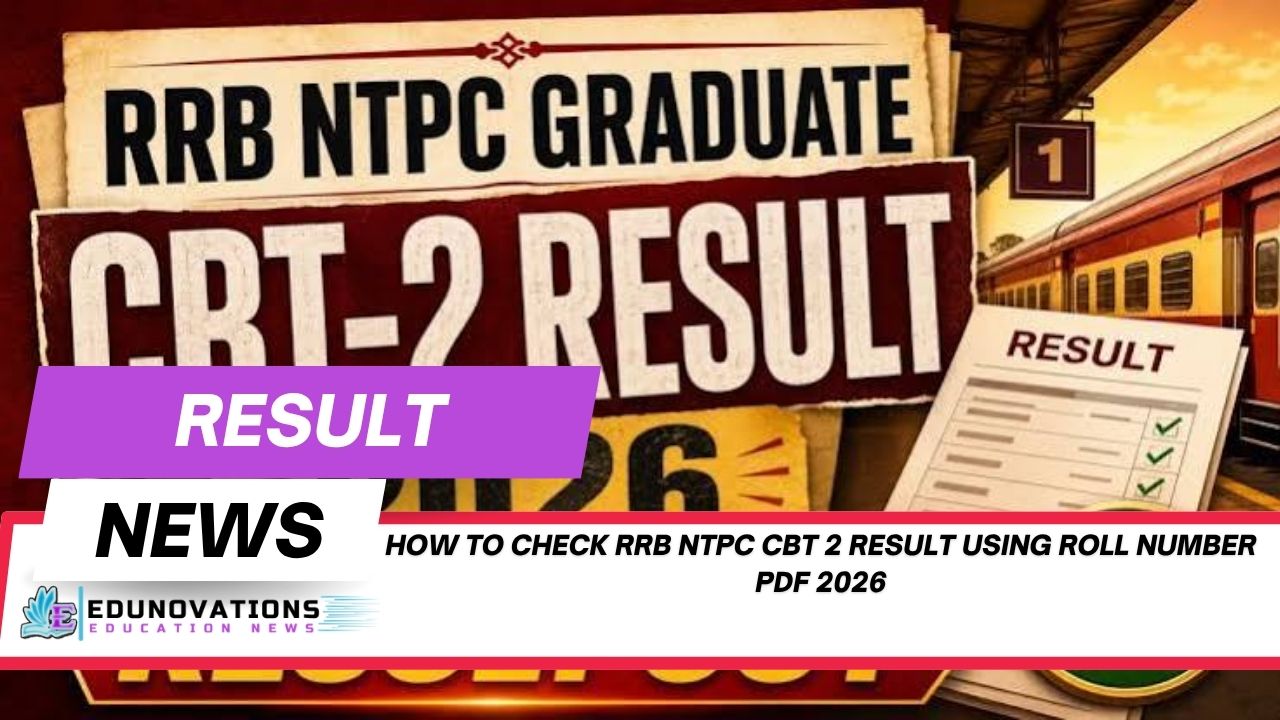 how to check rrb ntpc cbt 2 result using roll number pdf