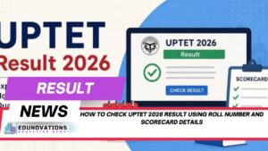 how to check uptet 2026 result using roll number