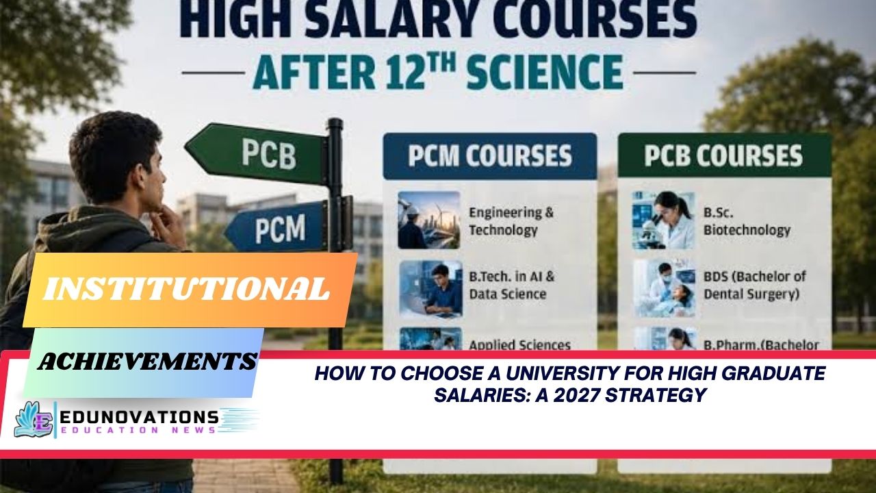how to choose a university for high graduate salaries