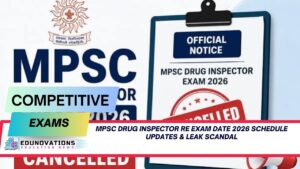 mpsc drug inspector re exam date 2026 schedule updates