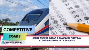 rrb group d exam 2026 first day attendance low data analysis