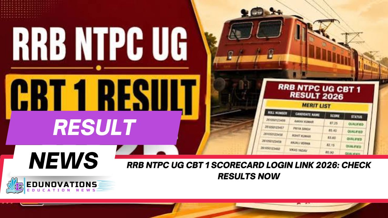 rrb ntpc ug cbt 1 scorecard login link 2026