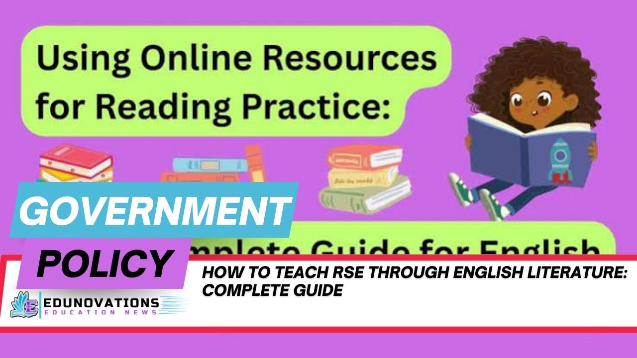 how to teach rse through english literature