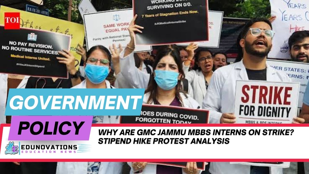 why are gmc jammu mbbs interns on strike