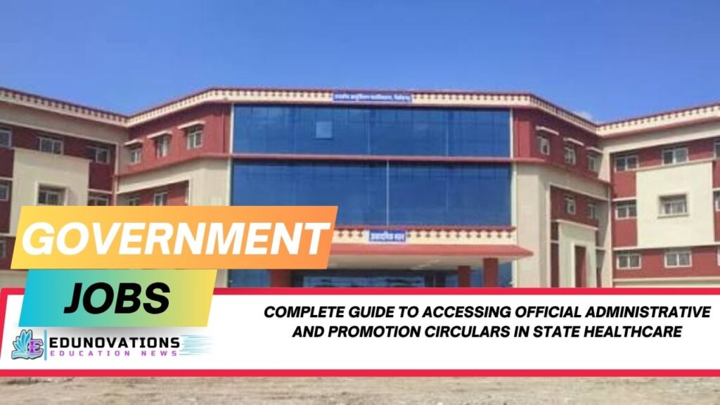 Administrative and Promotion Circulars